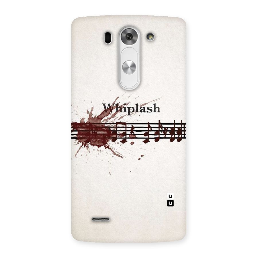 Music Notes Splash Back Case for LG G3 Beat