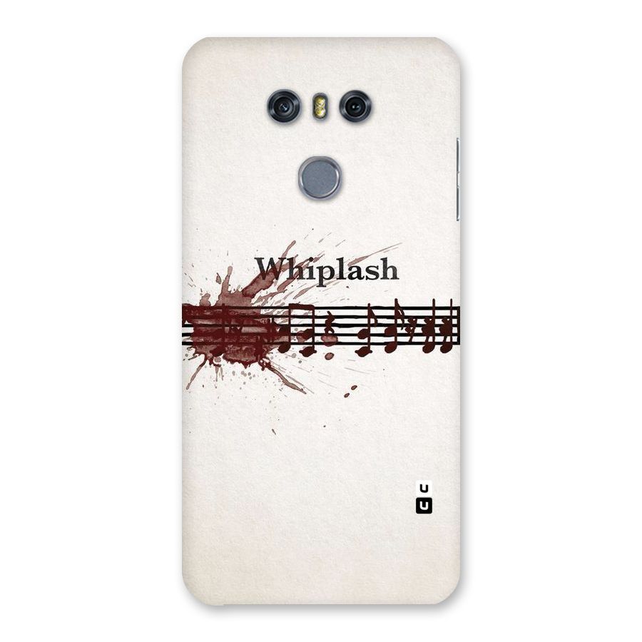Music Notes Splash Back Case for LG G6