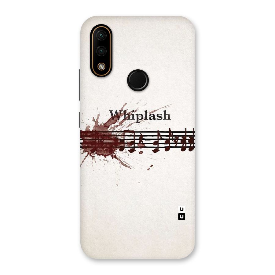 Music Notes Splash Back Case for Lenovo A6 Note