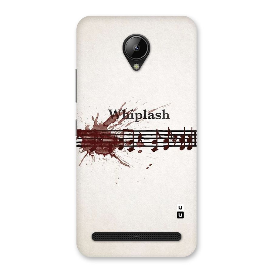 Music Notes Splash Back Case for Lenovo C2
