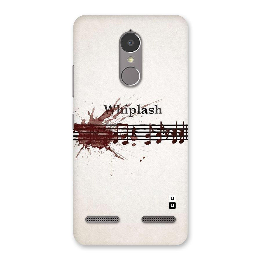 Music Notes Splash Back Case for Lenovo K6 Power