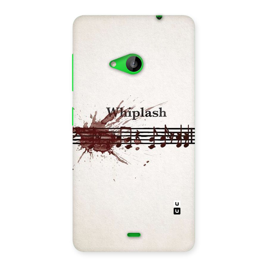 Music Notes Splash Back Case for Lumia 535
