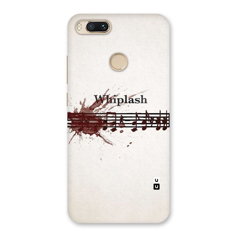 Music Notes Splash Back Case for Mi A1