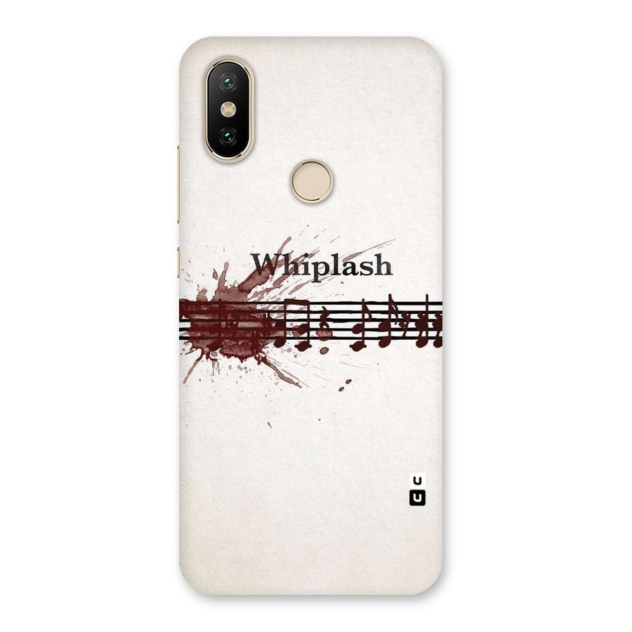 Music Notes Splash Back Case for Mi A2