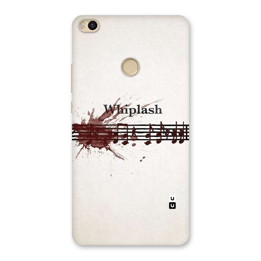 Music Notes Splash Back Case for Mi Max 2