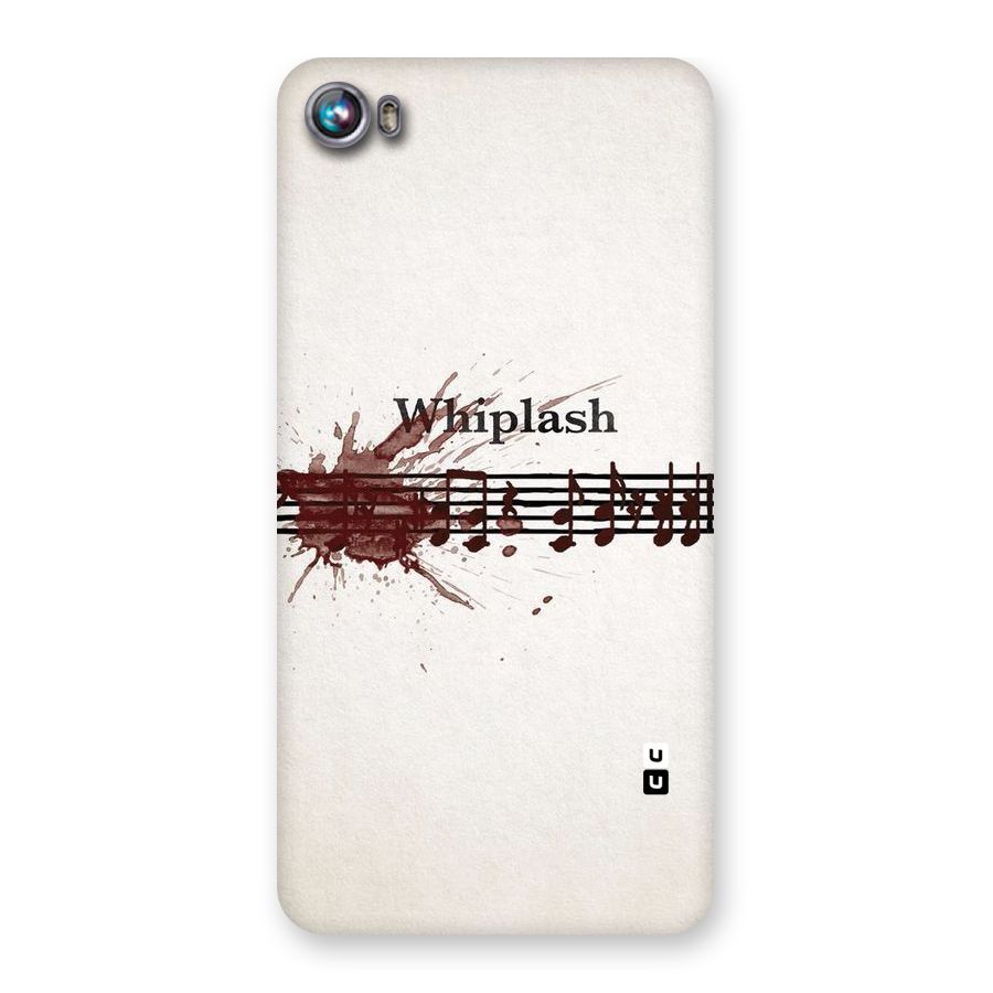 Music Notes Splash Back Case for Micromax Canvas Fire 4 A107