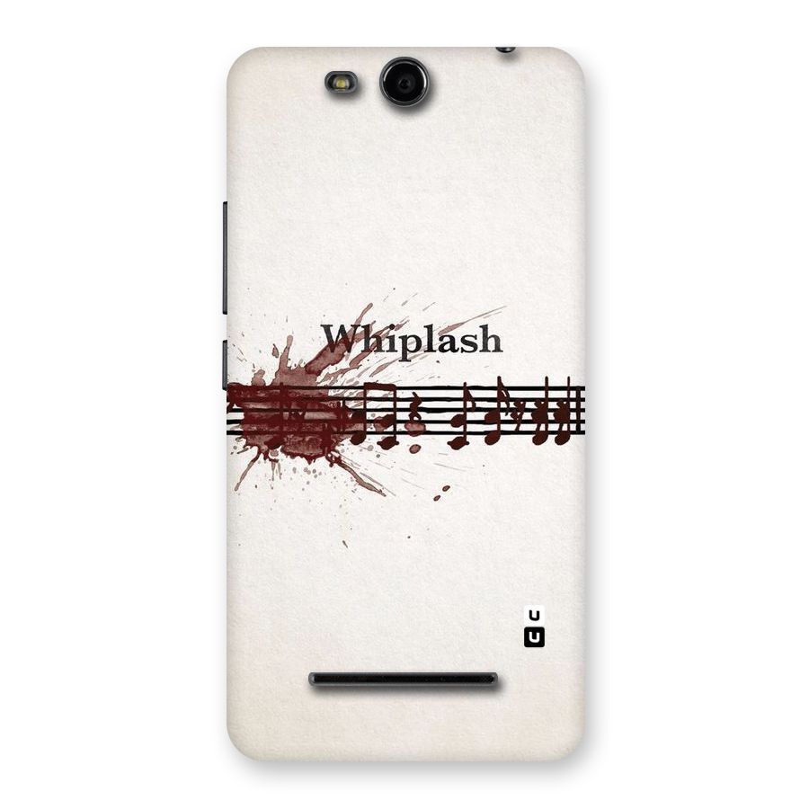 Music Notes Splash Back Case for Micromax Canvas Juice 3 Q392