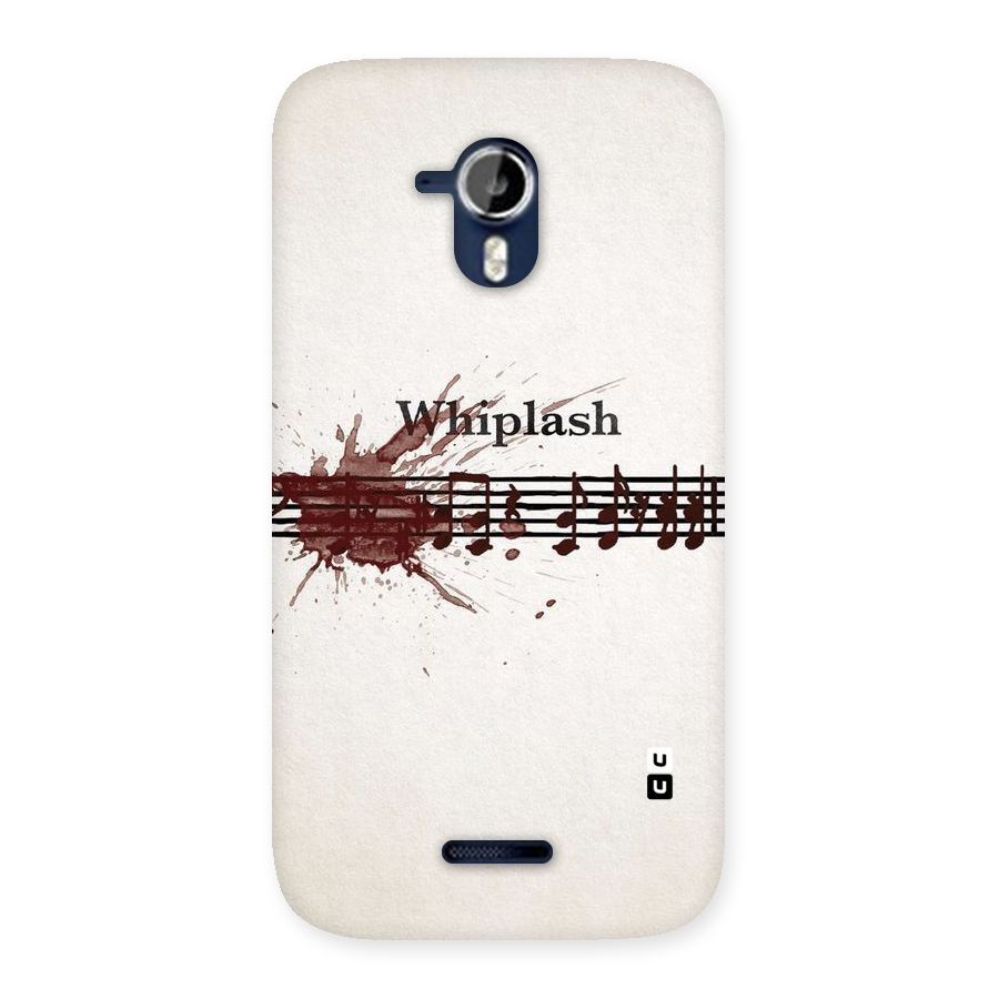 Music Notes Splash Back Case for Micromax Canvas Magnus A117