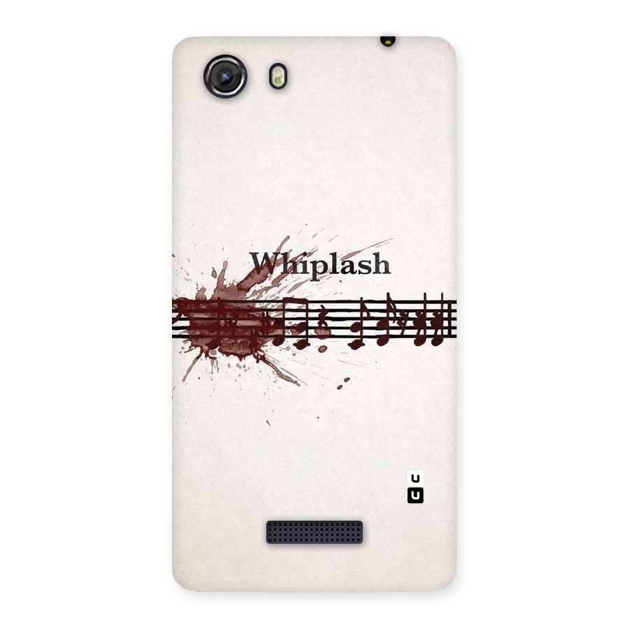 Music Notes Splash Back Case for Micromax Unite 3