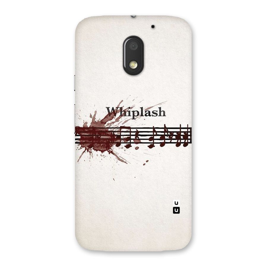 Music Notes Splash Back Case for Moto E3 Power