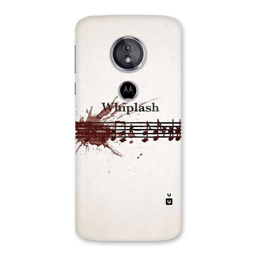 Music Notes Splash Back Case for Moto E5