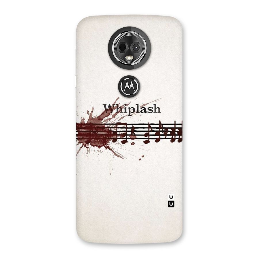 Music Notes Splash Back Case for Moto E5 Plus