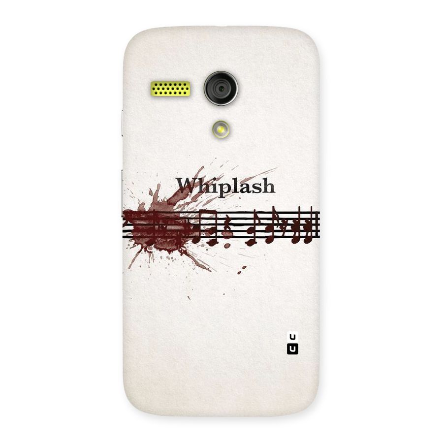 Music Notes Splash Back Case for Moto G