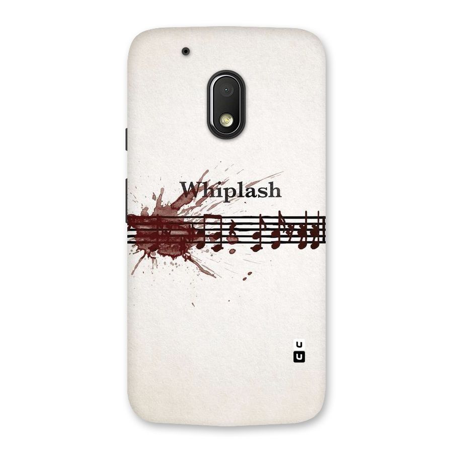 Music Notes Splash Back Case for Moto G4 Play