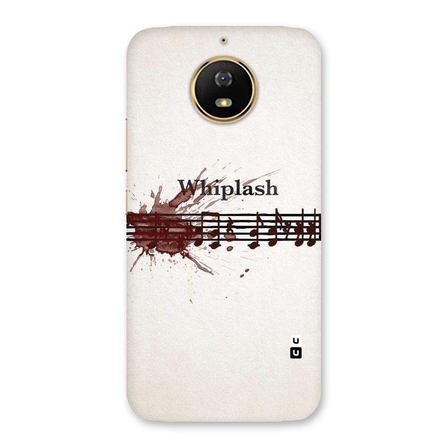 Music Notes Splash Back Case for Moto G5s