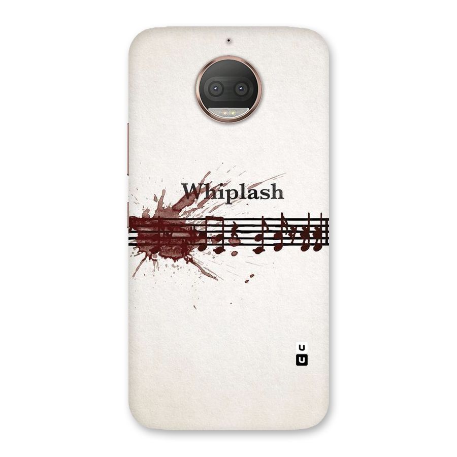 Music Notes Splash Back Case for Moto G5s Plus
