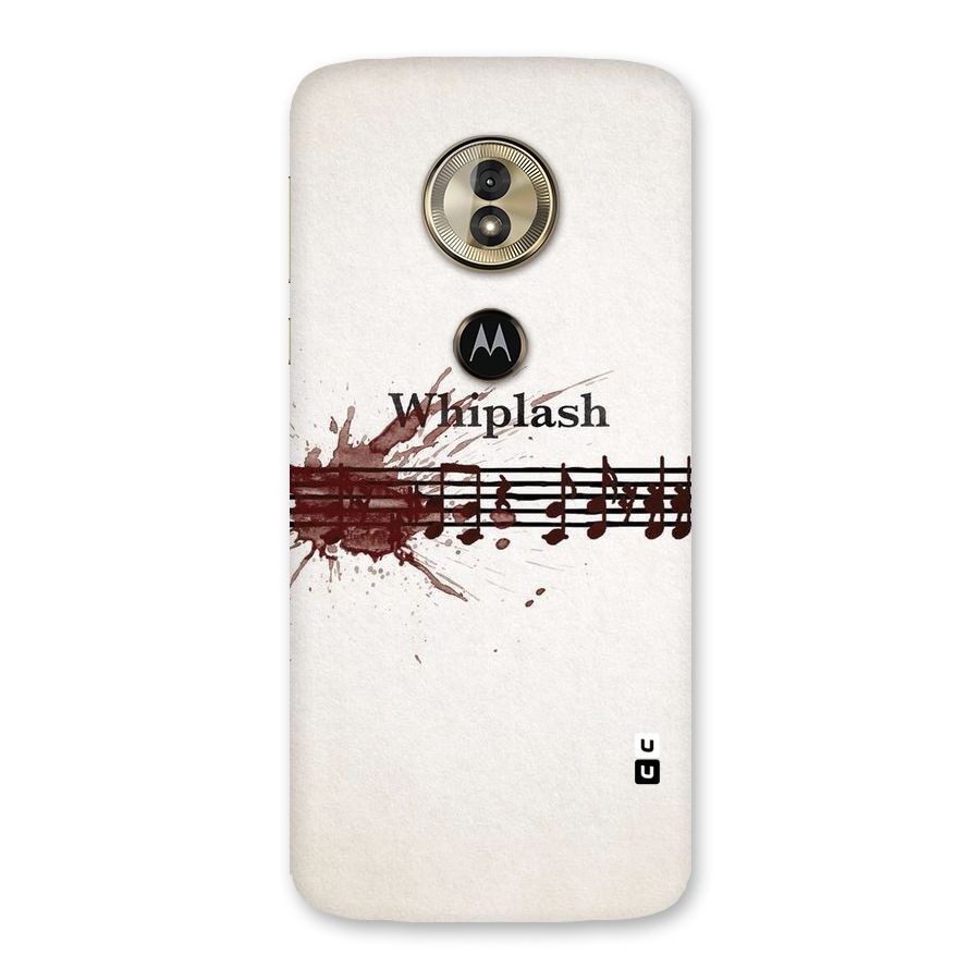 Music Notes Splash Back Case for Moto G6 Play
