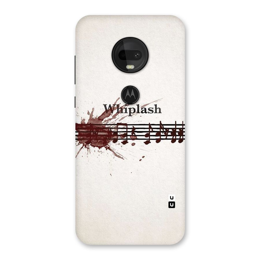 Music Notes Splash Back Case for Moto G7