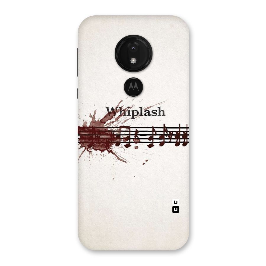 Music Notes Splash Back Case for Moto G7 Power