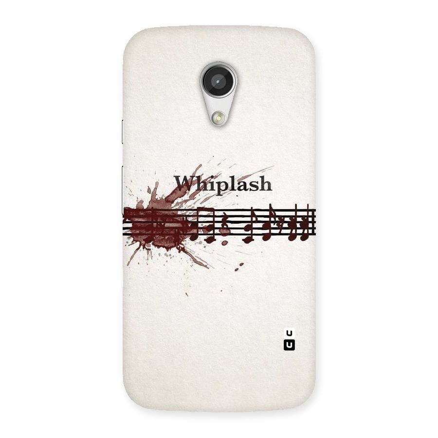 Music Notes Splash Back Case for Moto G 2nd Gen