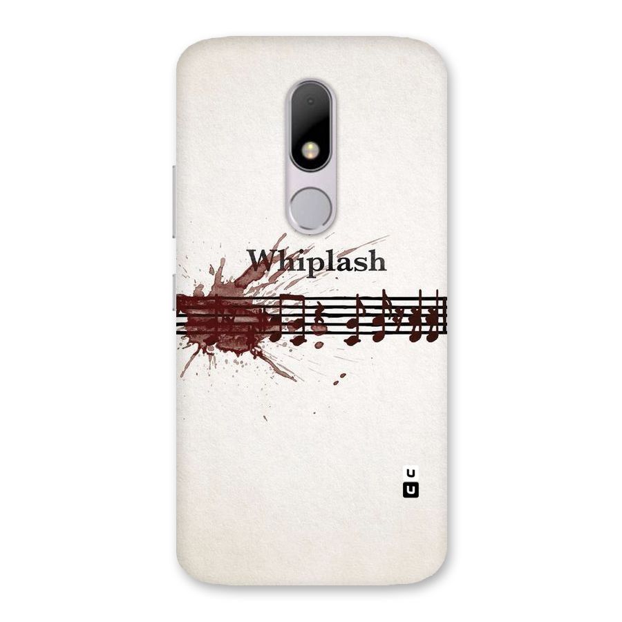 Music Notes Splash Back Case for Moto M