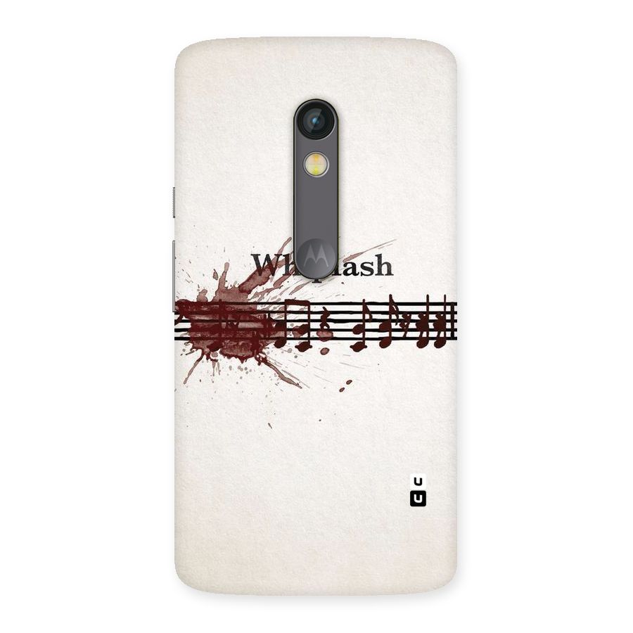 Music Notes Splash Back Case for Moto X Play