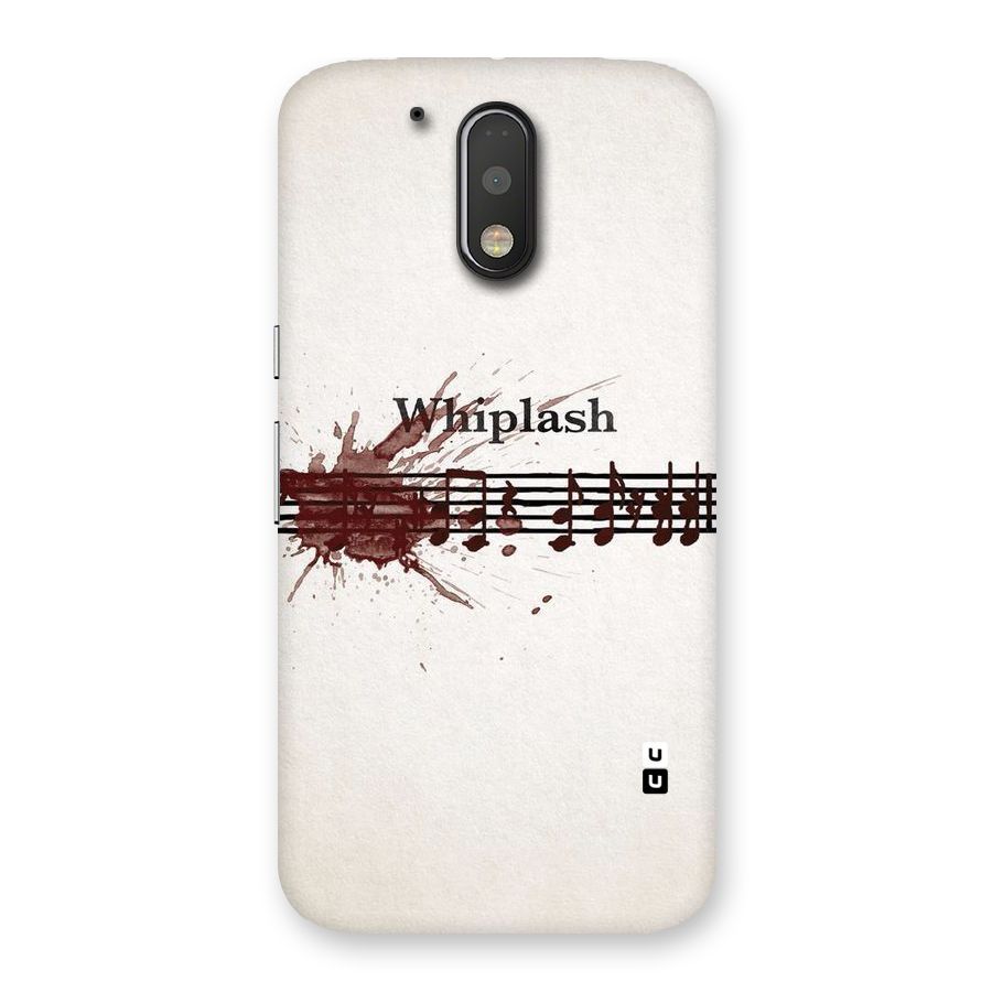 Music Notes Splash Back Case for Motorola Moto G4 Plus