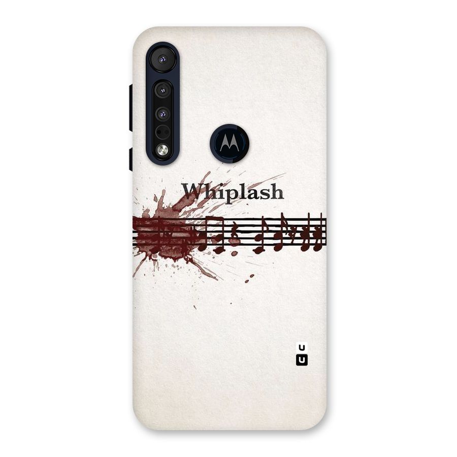 Music Notes Splash Back Case for Motorola One Macro