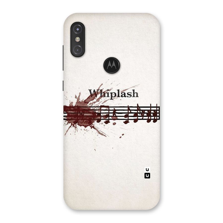 Music Notes Splash Back Case for Motorola One Power