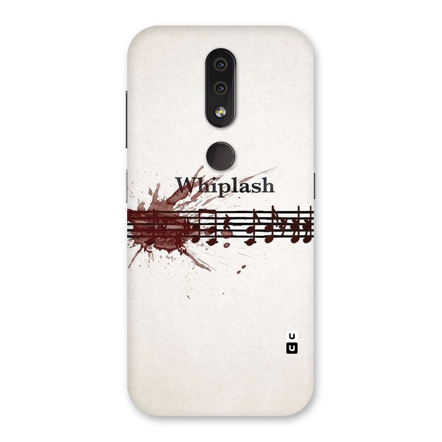 Music Notes Splash Back Case for Nokia 4.2