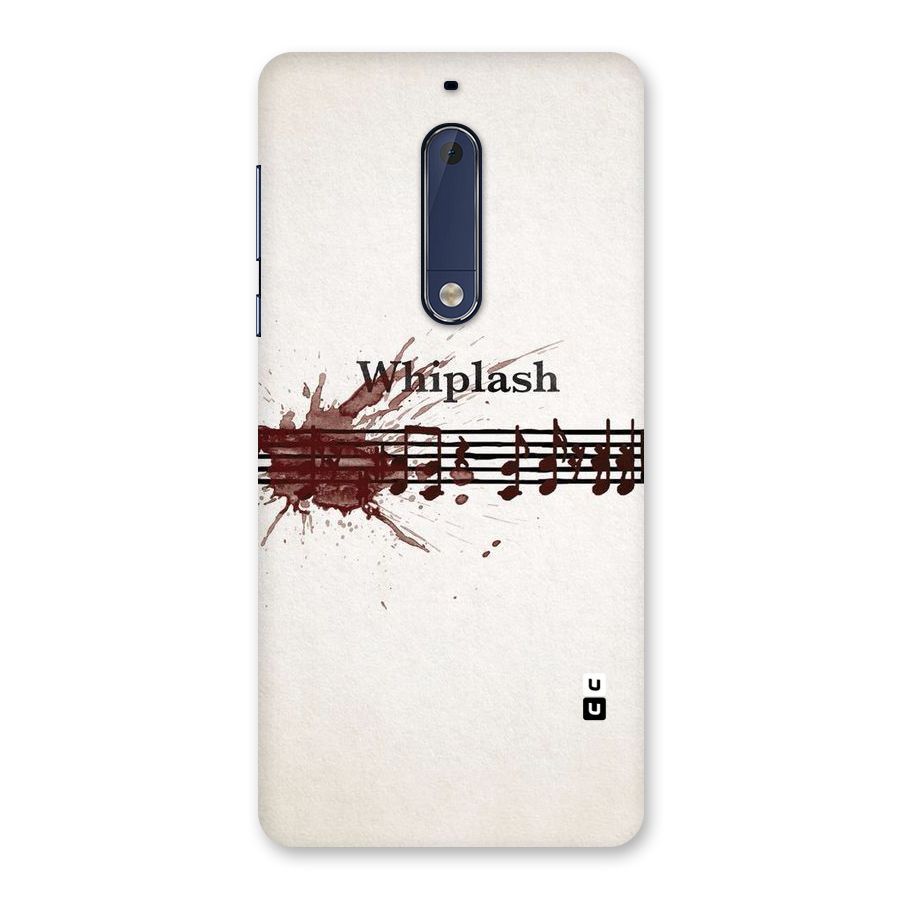 Music Notes Splash Back Case for Nokia 5