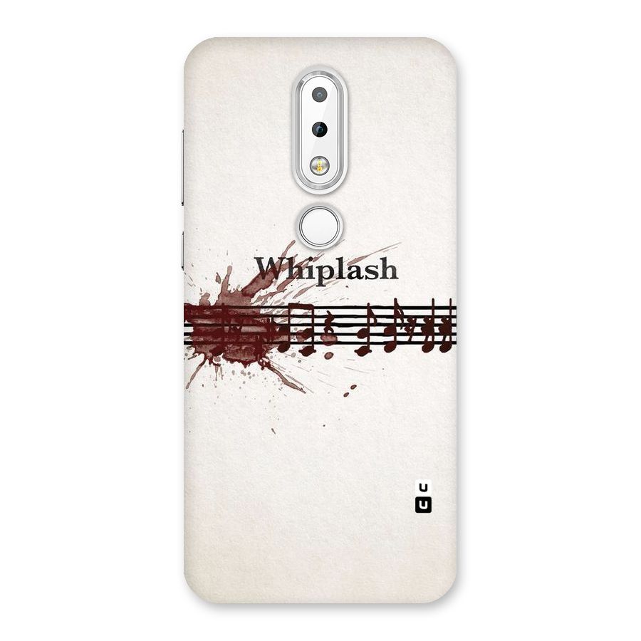 Music Notes Splash Back Case for Nokia 6.1 Plus