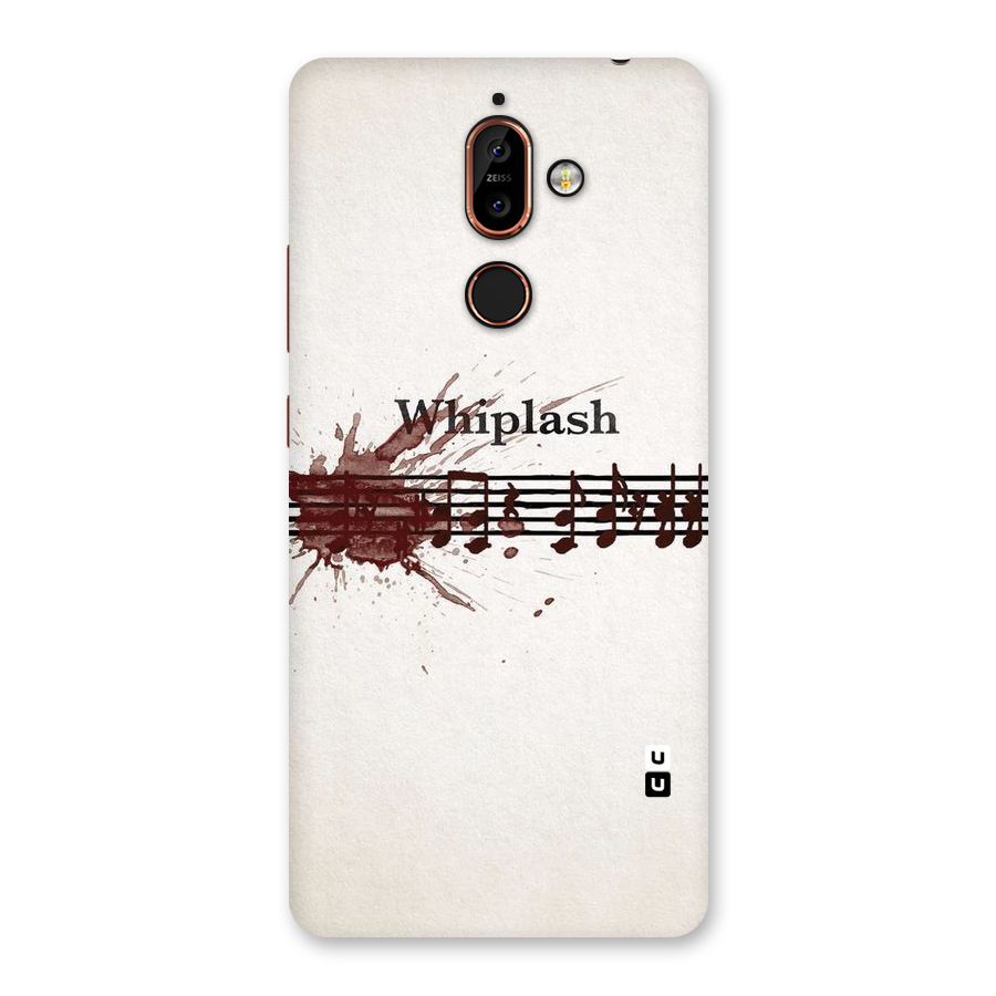 Music Notes Splash Back Case for Nokia 7 Plus