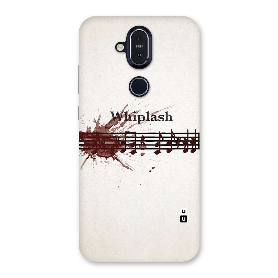 Music Notes Splash Back Case for Nokia 8.1