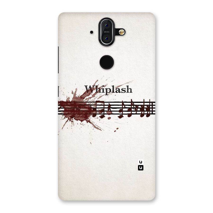 Music Notes Splash Back Case for Nokia 8 Sirocco