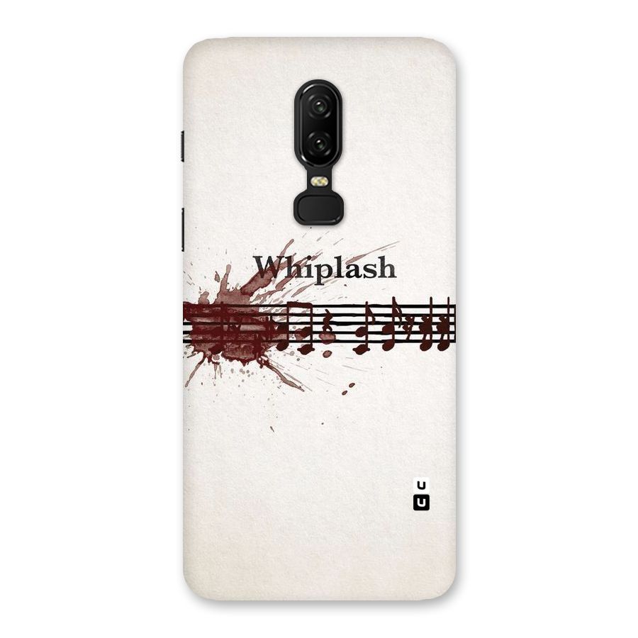 Music Notes Splash Back Case for OnePlus 6
