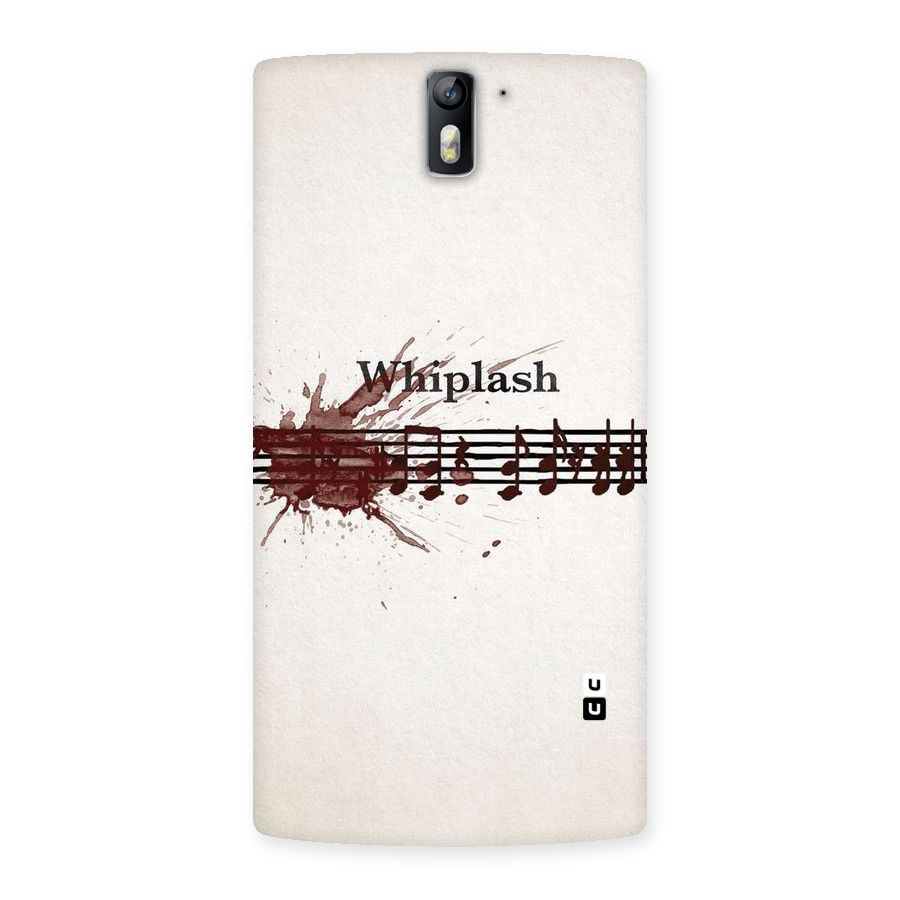 Music Notes Splash Back Case for One Plus One
