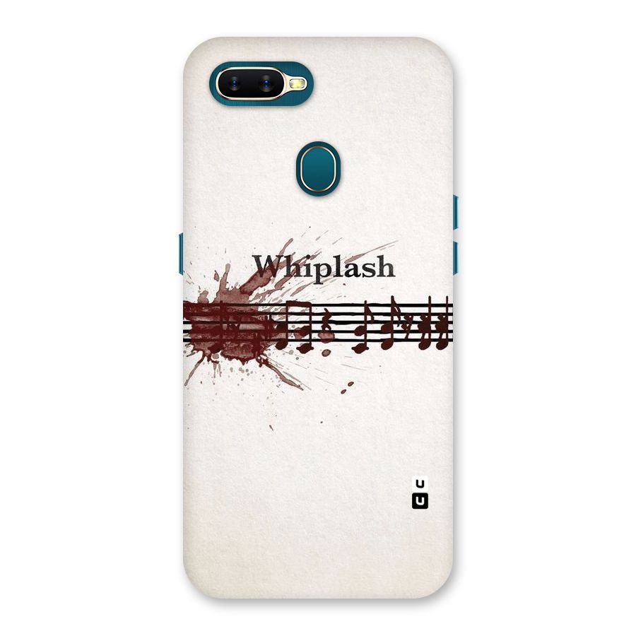Music Notes Splash Back Case for Oppo A11k