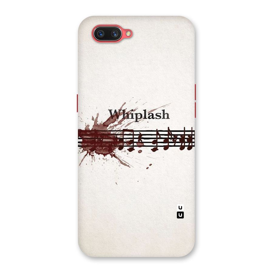Music Notes Splash Back Case for Oppo A3s