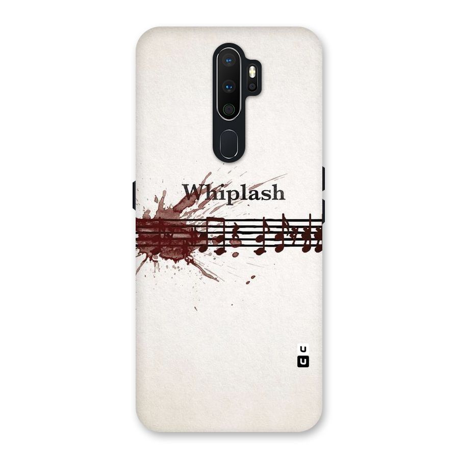 Music Notes Splash Back Case for Oppo A5 (2020)