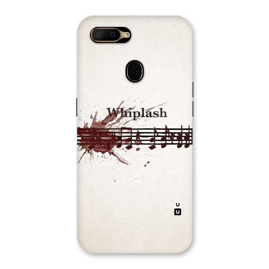 Music Notes Splash Back Case for Oppo A5s
