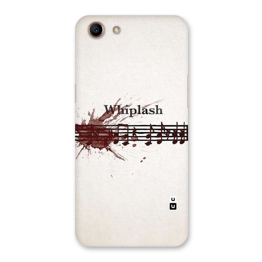 Music Notes Splash Back Case for Oppo A83 (2018)