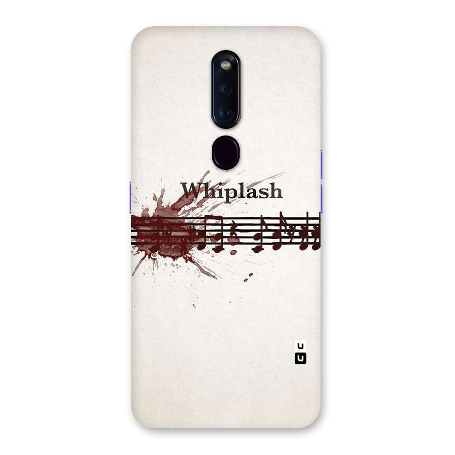 Music Notes Splash Back Case for Oppo F11 Pro