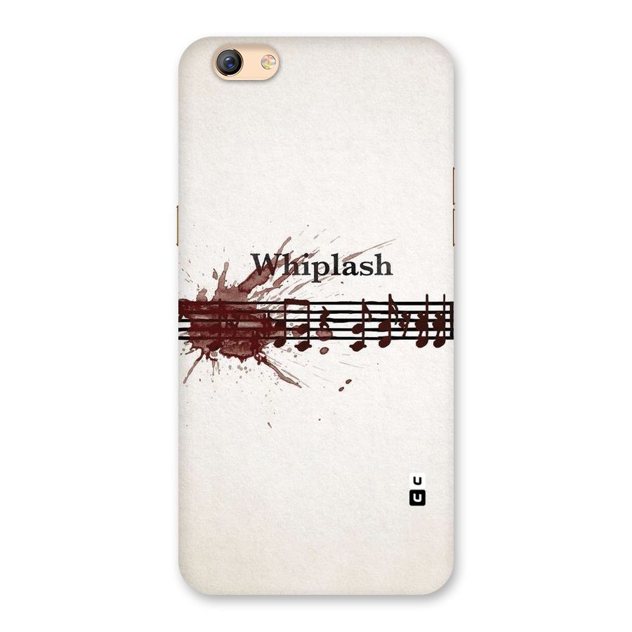 Music Notes Splash Back Case for Oppo F3 Plus