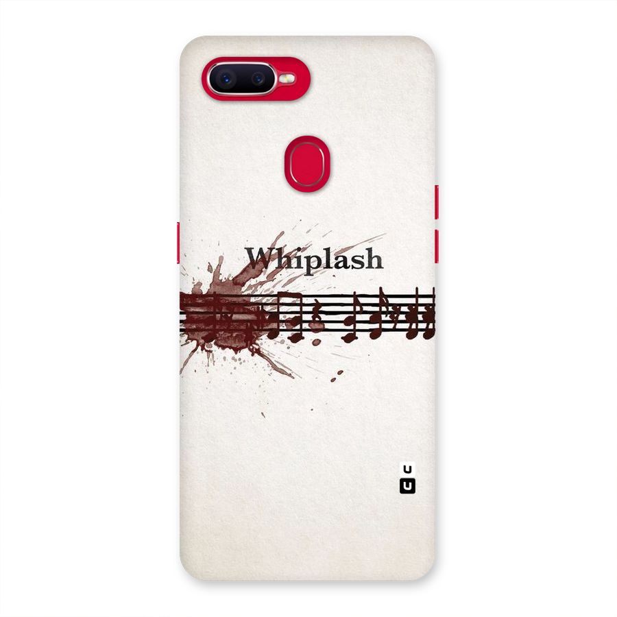 Music Notes Splash Back Case for Oppo F9 Pro