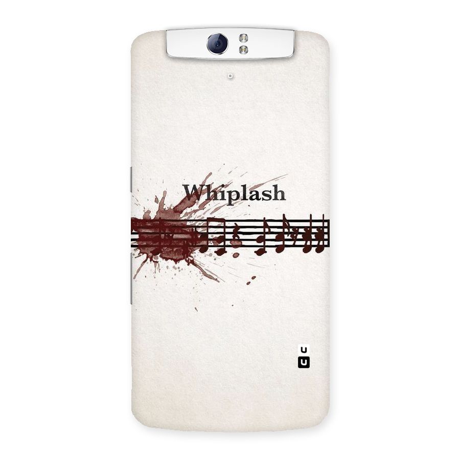 Music Notes Splash Back Case for Oppo N1