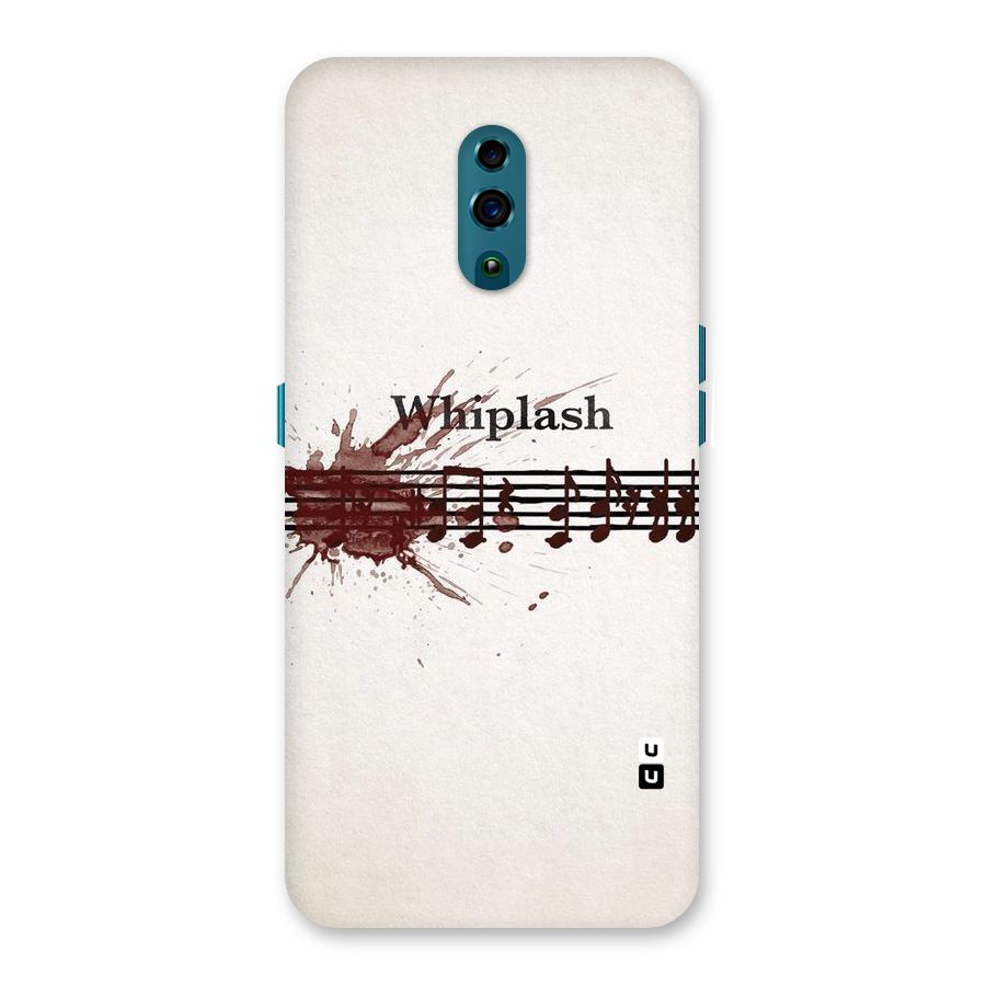 Music Notes Splash Back Case for Oppo Reno
