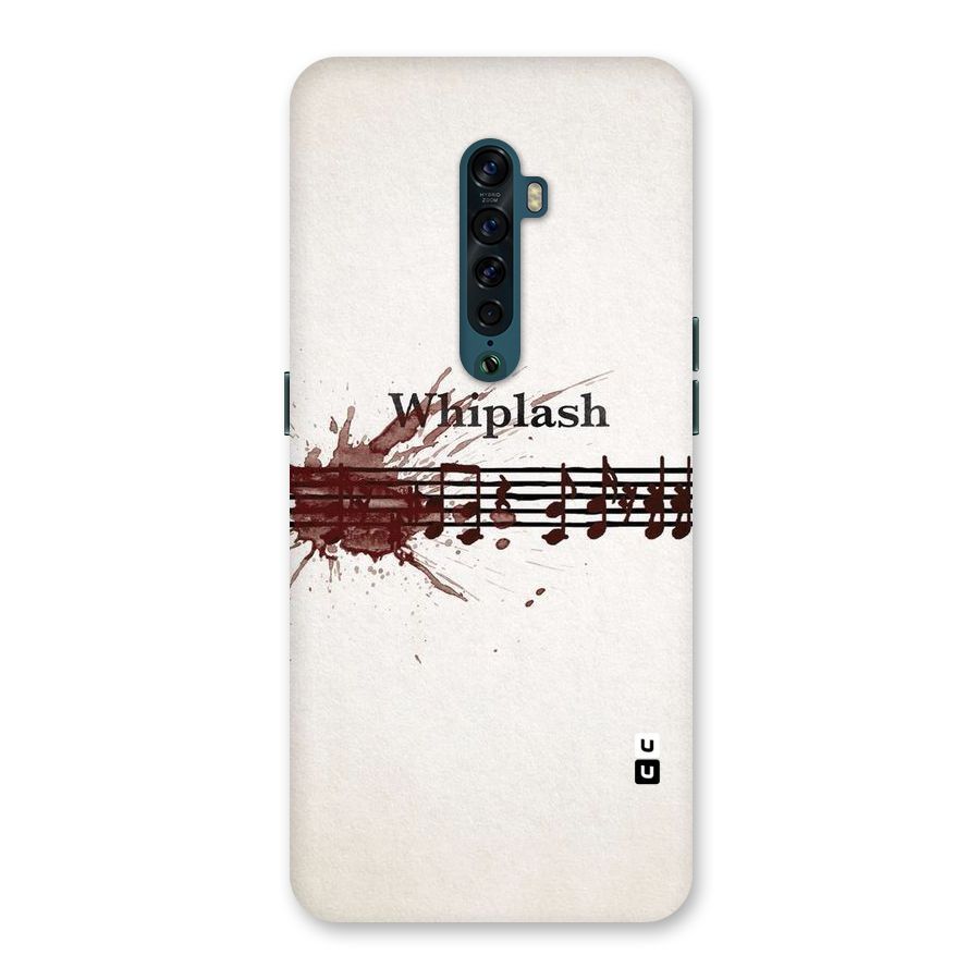 Music Notes Splash Back Case for Oppo Reno2