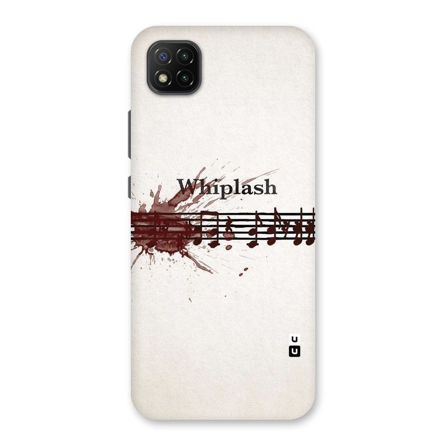 Music Notes Splash Back Case for Poco C3