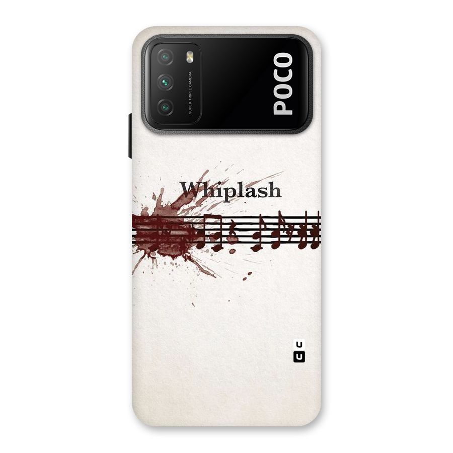 Music Notes Splash Back Case for Poco M3
